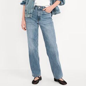 [NWT] Old Navy Jeans - Womens 8 - High Rise OG Loose Medium Wash